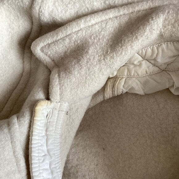 Cashmere Sweaters Wool Jacket Has Flaws Holes, Upcycling Crafting Purposes ONLY - Picture 3 of 16